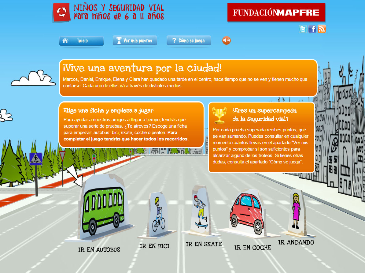 Web road safety